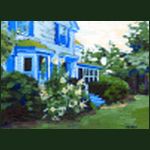 Sargent Home, Chelsea Maine, 10"x12" acrylic on canvas, 2006